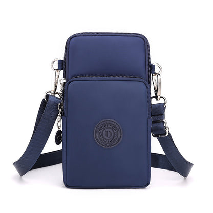 Mobile Phone Bag Female Cross-body Oxford Cloth Crossbody Pouch