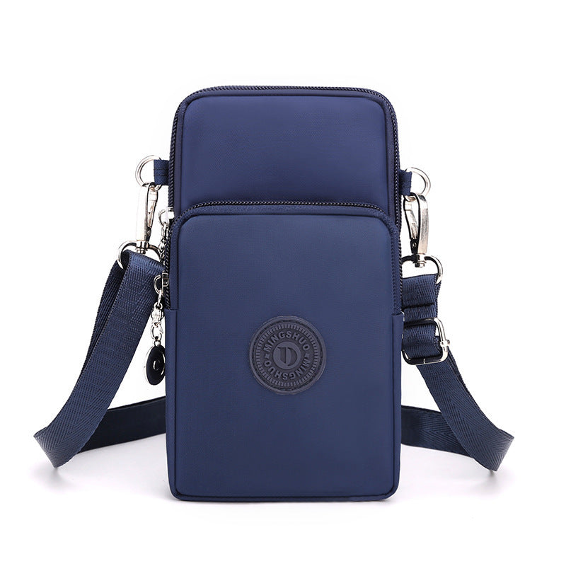 Mobile Phone Bag Female Cross-body Oxford Cloth Crossbody Pouch