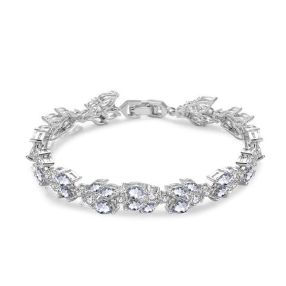 High-end Jewelry Bracelet Women's Non-fading Niche High-end Design Irregular